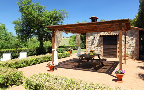 Poggiolo: Plant, Sky, Property, Tree, Shade, Land Lot, Outdoor Furniture, Natural Landscape, Leisure, Grass