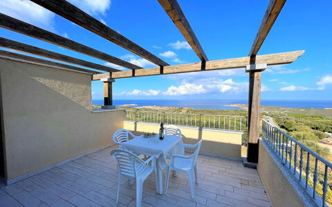 Le Verande Bilo: Sky, Furniture, Cloud, Property, Plant, Azure, Shade, Table, Chair, Wood