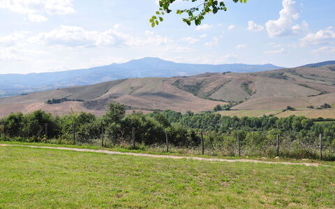 Le Querce Di Campocane: Grassland, Mountainous Landforms, Hill, Natural Environment, Pasture, Highland, Mountain, Sky, Natural Landscape, Plain