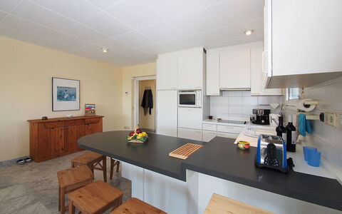 Bilbao: Cabinetry, Furniture, Property, Table, Countertop, Kitchen, Wood, Interior Design, Chair, Home Appliance
