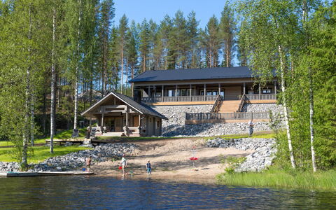 Kivipirtti: Cottage, House, Home, Garden Buildings, Siding, Log Cabin, Farmhouse, Estate, Shed, Yard