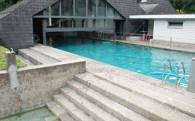 Fornasette 150: Water, Property, Plant, Swimming Pool, Building, Wood, Outdoor Furniture, Composite Material, Leisure, Real Estate