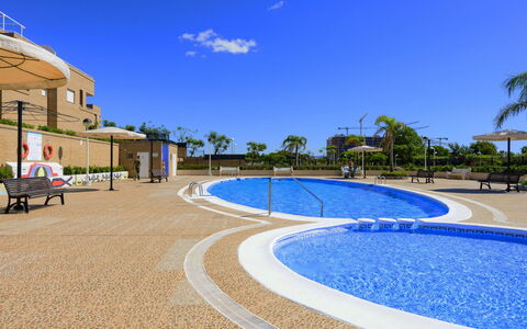 Jardines del Mar i: Composite Material, Swimming Pool, Shade, Resort, Outdoor Furniture, Hotel, Leisure Centre, Fence, Resort Town