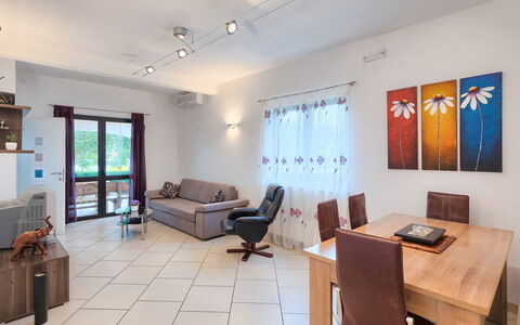 Adria: Table, Furniture, Couch, Picture Frame, Living Room, Wood, Interior Design, Flooring, Floor, Wall