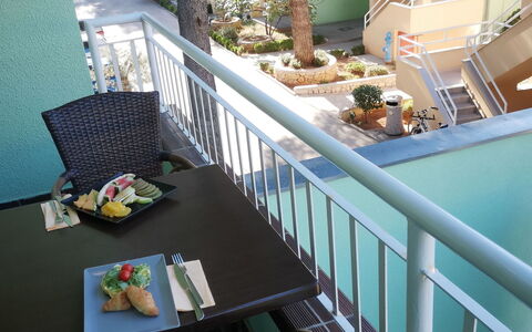 Vodice 200: Property, Plant, Green, Product, Interior Design, Chair, Porch, Flowerpot, Wood, Floor