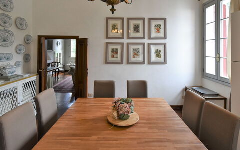 Barchessa Palladio: Furniture, Interior Design, Wall, Table, Flooring, Light Fixture, Wood, Dining Room, Chair, Ceiling