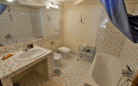 Barchessa Palladio: Bathroom, Plumbing Fixture, Bathroom Sink, Flooring, Interior Design, Floor, Tap, Sink, Plumbing, Room