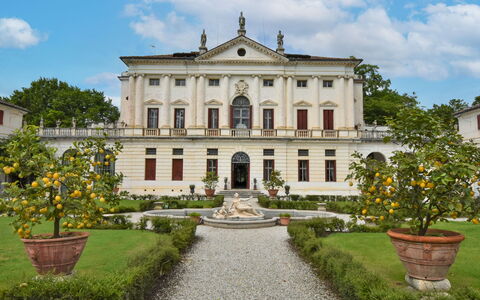 Barchessa Palladio: Estate, Mansion, Garden, Lawn, Palace, Villa, Official Residence, Classical Architecture, Stately Home, Hacienda