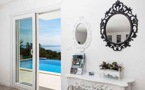 Prestige: Mirror, Interior Design, Plant, Wood, Rectangle, Shade, Building, Water, Ceiling, Window