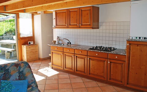 Rustico Pamela: Cabinetry, Sink, Kitchen Sink, Tap, Plumbing Fixture, Countertop, Furniture, Building, Kitchen, Wood