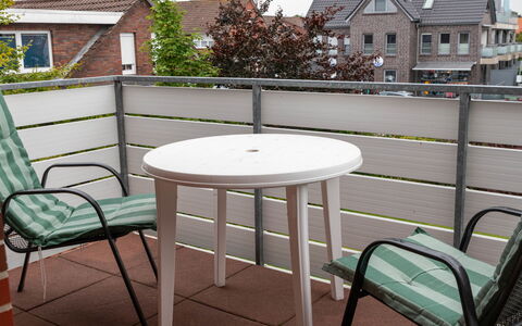 Norddeich 805: Furniture, Plant, Building, Table, Window, Outdoor Table, Tree, Outdoor Furniture, Wood, House