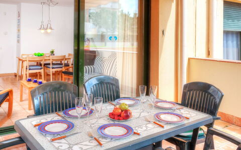 Gardenia: Table, Furniture, Property, Tableware, Window, Chair, Azure, Wood, Building, Textile