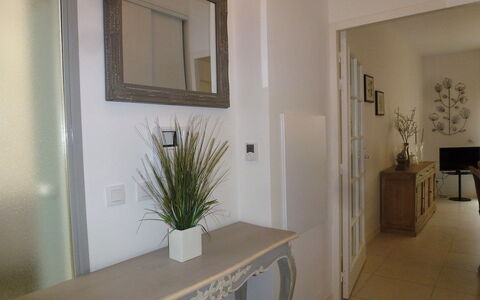 Villa Morny: Mirror, Plant, Property, Table, Building, Houseplant, Wood, Flowerpot, House, Lighting