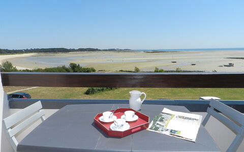Carnac 141: Sky, Water, Property, Table, Chair, Outdoor Furniture, Tableware, Tablecloth, Outdoor Table, Lake
