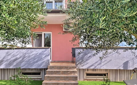 Finida: Home, Garden, Balcony, Porch, Handrail, Backyard, Stairs, Yard, Shade, Landscaping