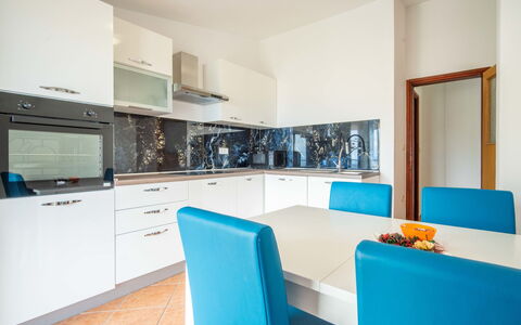 Senj 105: Furniture, Cabinetry, Property, Countertop, Kitchen Appliance, Interior Design, Kitchen Stove, Living Room, Flooring, Building