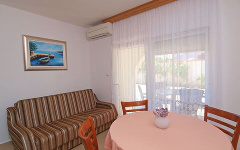 Pirovac 100: Table, Furniture, Property, Chair, Window, Comfort, Wood, Interior Design, Flooring