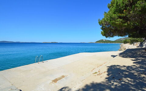 Vodice Tribunj 124: Water, Sky, Water Resources, Tree, Coastal And Oceanic Landforms, Natural Landscape, Plant, Bank, Lake, Wood