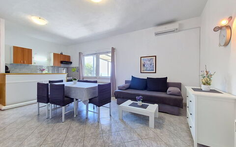 Vesna: Furniture, Flooring, Floor, Interior Design, Couch, Apartment, Ceiling, Table, Living Room, Room