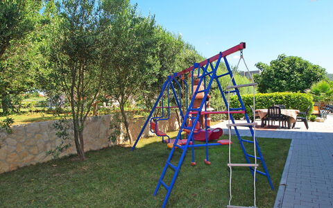 Zadar Bibinje 208: Playground, Outdoor Play Equipment, Public Space, Swing, Human Settlement, City, Playground Slide, Recreation, Tree, Leisure