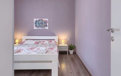 Neja: Room, Furniture, Bedroom, Bed, Property, Interior Design, Floor, Wall, Bed Sheet, Pink