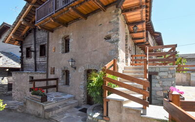 Fenis 100: Plant, Property, Sky, Building, Wood, Wall, Public Space, Residential Area, Cottage, House