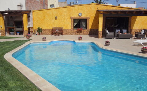 L'Aldea: Swimming Pool, Property, House, Leisure, Building, Real Estate, Town, Resort, Home, Vacation
