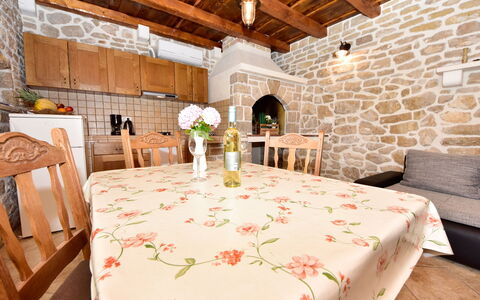 Josipa: Table, Furniture, Property, Decoration, Chair, Building, Tablecloth, Interior Design, Lighting, Plant