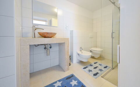Dubravka: Property, Plumbing Fixture, Building, Bathroom, Tap, Interior Design, Purple, Architecture, Sink