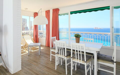 Benidorm 926: Room, Property, Furniture, Floor, Building, Interior Design, House, Table, Real Estate, Dining Room