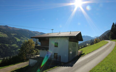Aschau im Zillertal 330: Sky, Plant, Property, Building, Mountain, Window, Green, Nature, Slope, House