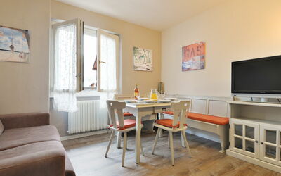 Apt 20 590.4: Table, Furniture, Window, Building, Living Room, Picture Frame, Wood, Interior Design, Flooring, Floor