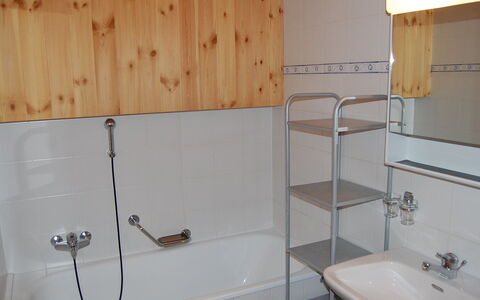 Chalet Boucaro: Property, Plumbing Fixture, Tap, Sink, Bathroom, Building, Shower Head, Interior Design, Bathroom Sink, Lighting