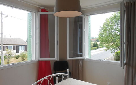 Maison les Oies: Property, Window, Shade, Plant, Wood, Textile, Lighting, Interior Design, Floor