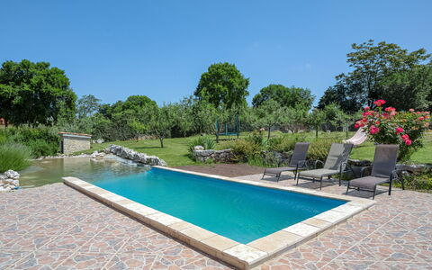Mario 1: Water, Plant, Sky, Building, Tree, Azure, Swimming Pool, Shade, Grass, Leisure