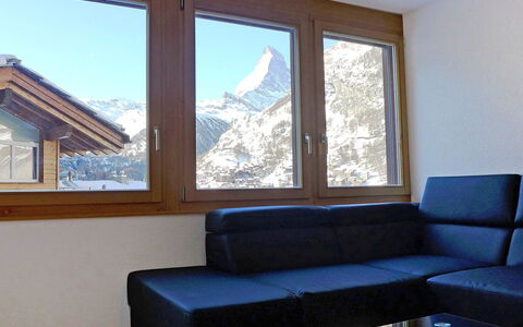 La Prairie: Property, Furniture, Window, Sky, Building, Blue, Azure, Couch, Shade