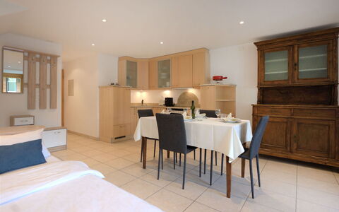 La Prairie: Table, Furniture, Building, Chair, Wood, Interior Design, Comfort, Window, Flooring, Floor