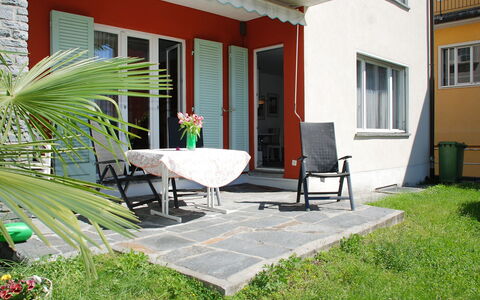 Altorfer: Plant, Window, Building, Shade, Interior Design, Outdoor Furniture, House, Cottage, Landscape, Door