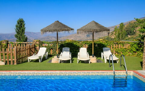 El Cerrillo - Cerro Negro: Furniture, Swimming Pool, Resort, Bed, Bedroom, Outdoor Furniture, Bed Frame, Eco Hotel, Hotel, Bedding