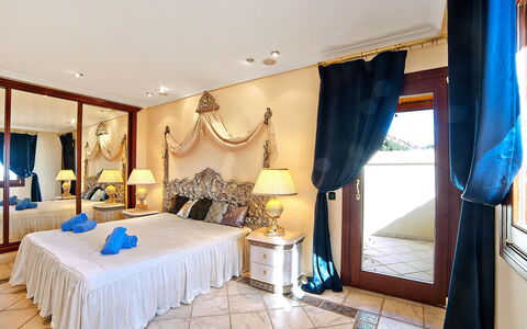 St Anthony: Room, Bedroom, Property, Furniture, Bed, Interior Design, Blue, Building, House, Real Estate