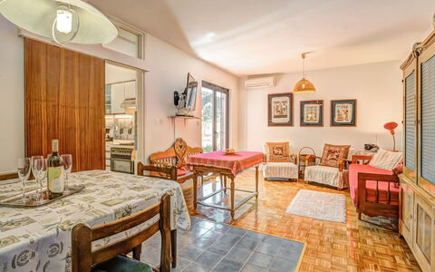 Iris Croatica: Table, Furniture, Picture Frame, Property, Chair, Wood, Interior Design, Lighting, Architecture, Flooring