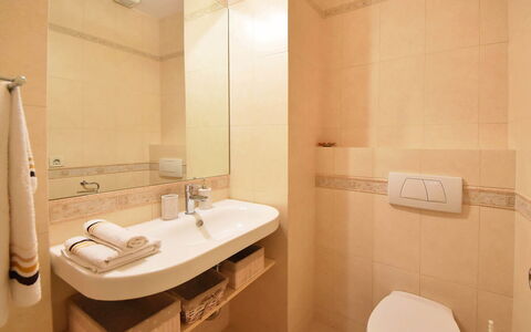 Opatija 134: Brown, Mirror, Plumbing Fixture, Tap, Sink, Bathroom Sink, Bathroom, Interior Design, Architecture