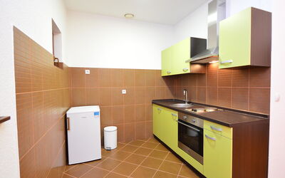 Bilice 150.12: Cabinetry, Furniture, Countertop, Sink, Kitchen Appliance, Building, Kitchen Stove, Kitchen, Interior Design, House
