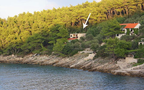 Korčula Prigradica 300: Water, Sky, Water Resources, Cloud, Plant, Natural Landscape, Tree, Building, Highland, Lake