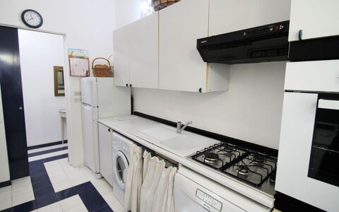 Apt 3: Cabinetry, Kitchen Sink, Tap, Sink, Countertop, Kitchen Stove, Kitchen, Kitchen Appliance, Picture Frame