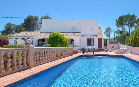Cala Vista: Water, Sky, Plant, Building, Property, Swimming Pool, Azure, Tree, Body Of Water, Architecture