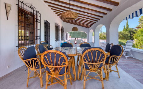 Cala Vista: Table, Furniture, Plant, Chair, Wood, Outdoor Furniture, Porch, Outdoor Table, Building, Interior Design