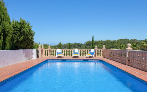Cala Vista: Water, Sky, Daytime, Property, Swimming Pool, Plant, Nature, Azure, Blue, Building