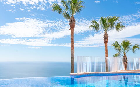 Benitachell 829: Cloud, Water, Sky, Blue, Plant, Tree, Natural Landscape, Swimming Pool, Arecales, Leisure