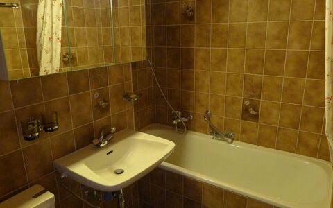 Les Aiguilles D'Argent 10: Brown, Tap, Plumbing Fixture, Property, Bathroom Sink, Sink, Building, Bathroom, Black, Bathtub